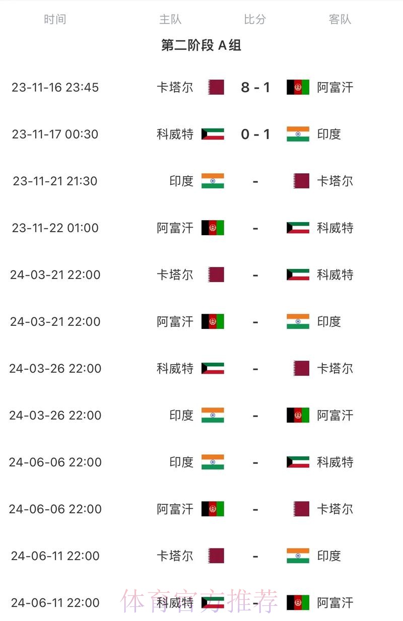 2026世界杯每日赛程一览全程直播实时查看